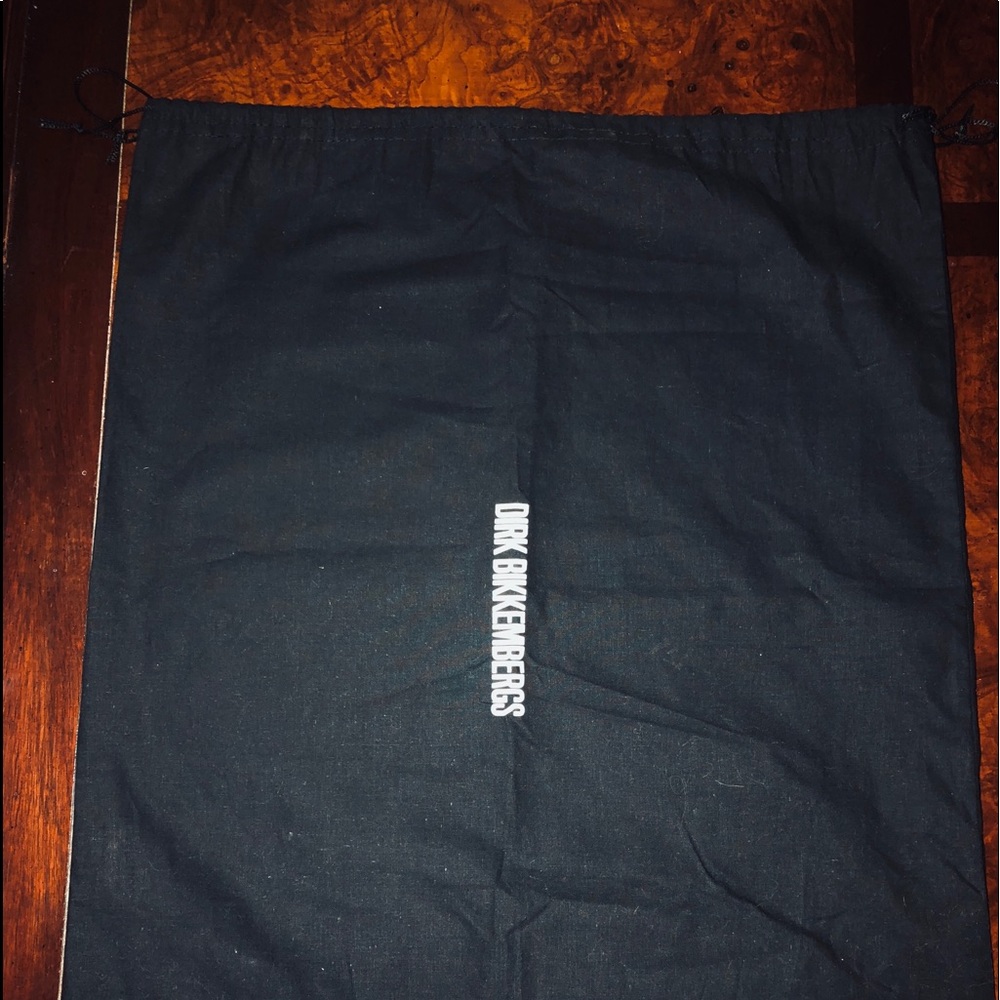 100% authentic Dirk Bikkembergs dust bag